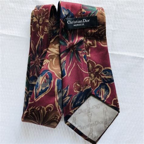 christian dior tie ebay